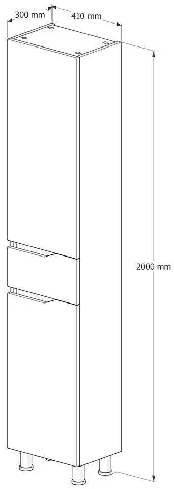 Penal Supraten Elsass 41x200 L (Beige)