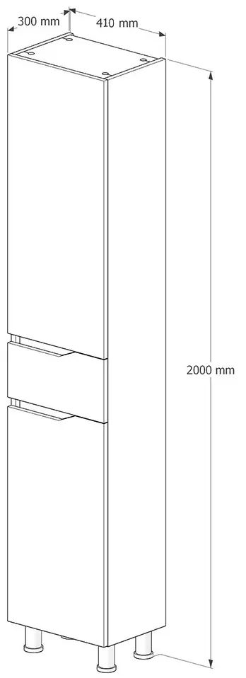 Пенал Supraten Elsass 41x200 R (White)