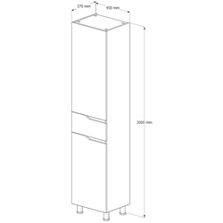 Penal Supraten Elsass 45x200 R (Beige) Thumb