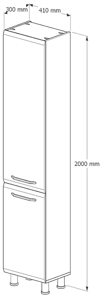 Penal Supraten Modern 41x200 R (White)