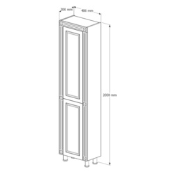 Penal Supraten Napoleon Left (White-Silver) Thumb