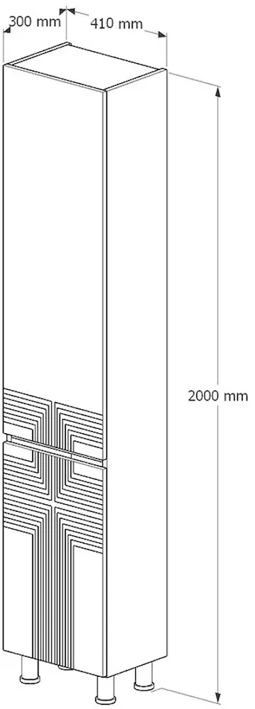 Penal Supraten Ruan 41x200 R (White)