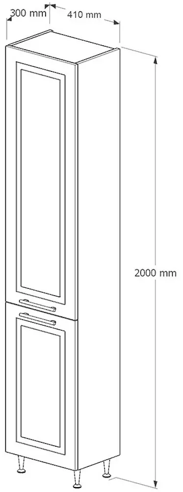 Penal Supraten Santi 41x200 L (Beige)