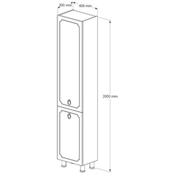 Penal Supraten Valua 40.8x200 L (Beige) Thumb