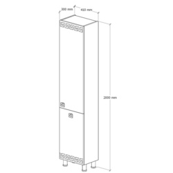 Penal Supraten Versailles Left (White) Thumb