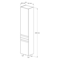 Penal Supraten Viscon Right (White) Thumb