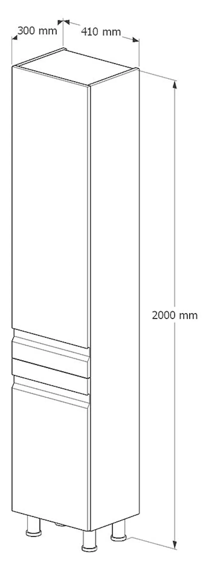 Penal Supraten Viscon Right (White)