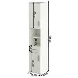 Penal Tempo Kondela Lessy 05 (White Matt) Thumb