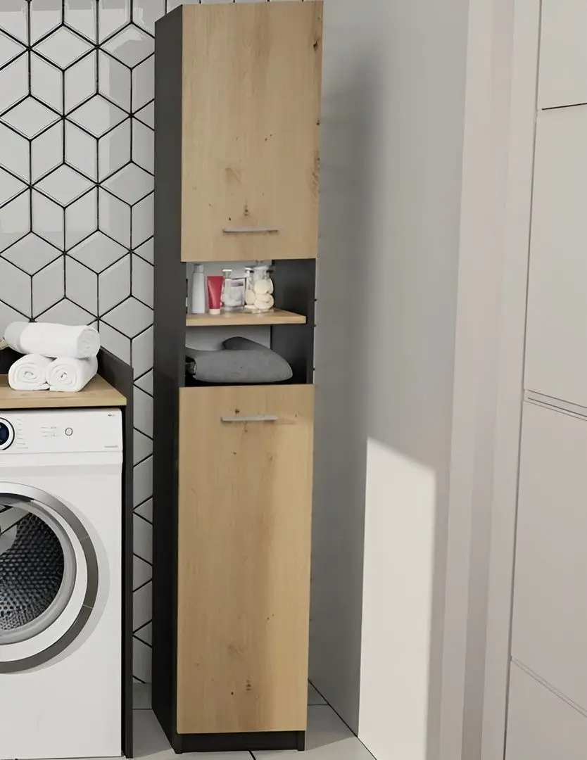 Penal TopEshop Marbela (Anthracite/Artisan Oak)