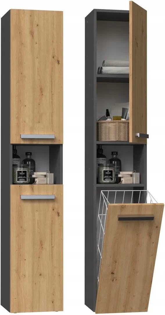 Penal TopEshop  Nel III (Anthracite/Artisan Oak)