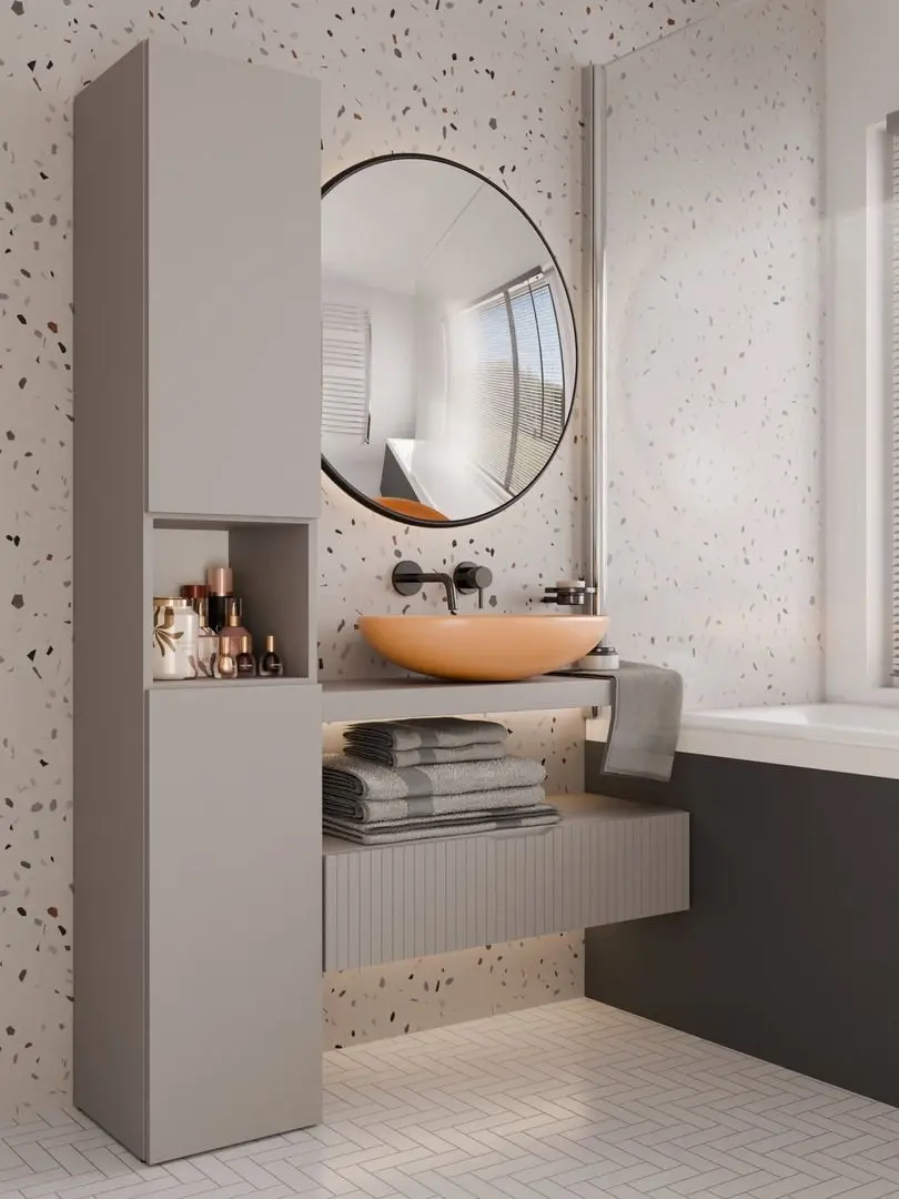 Пенал TopEshop Nel III (Grey Clay)