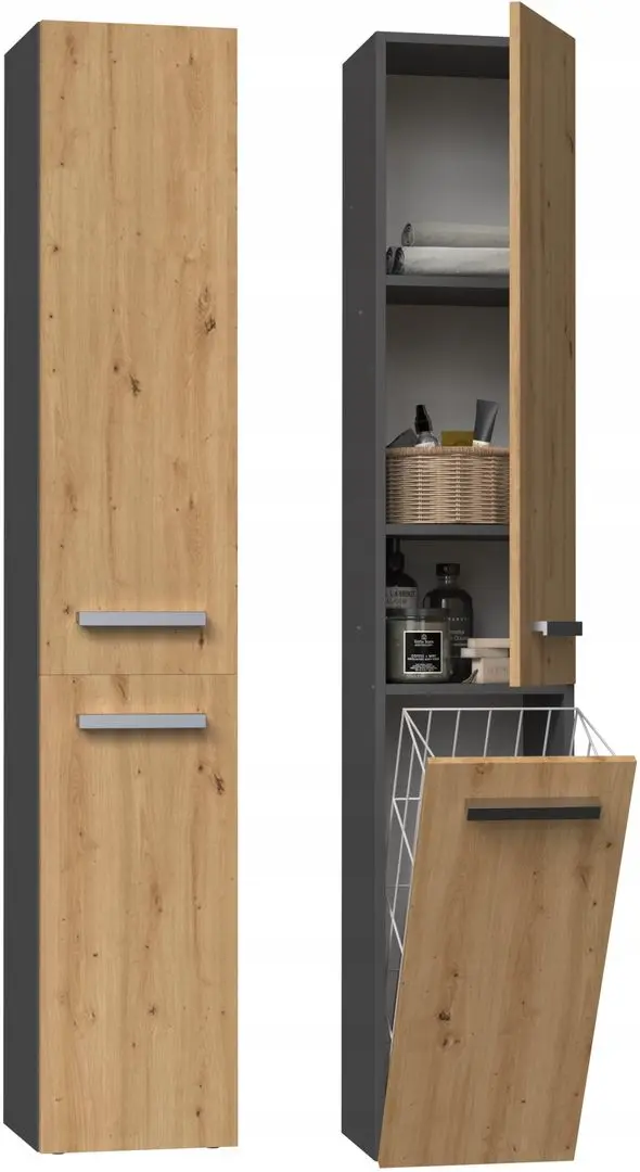 Пенал TopEshop Nel IV (Anthracite/Artisan Oak)