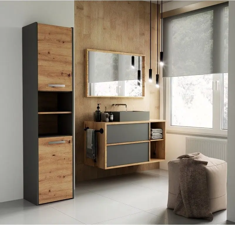 Penal TopEshop S40 (Anthracite/Artisan Oak)