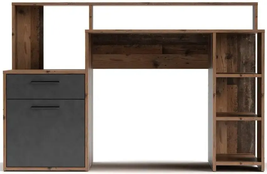 Masa de birou Yasen Paco PC5 (Old Style Dark/Matera)