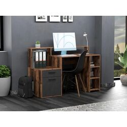 Masa de birou Yasen Paco PC5 (Old Style Dark/Matera)