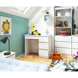 Письменный стол Akord A-7 90cm Right (White) Thumb