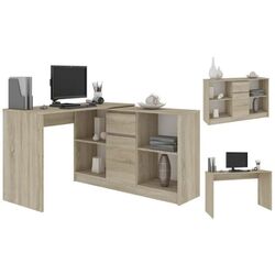 Masa de birou Akord B-17 120 (Sonoma Oak) Thumb