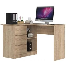 Письменный стол Akord B16 Left (Sonoma Oak)