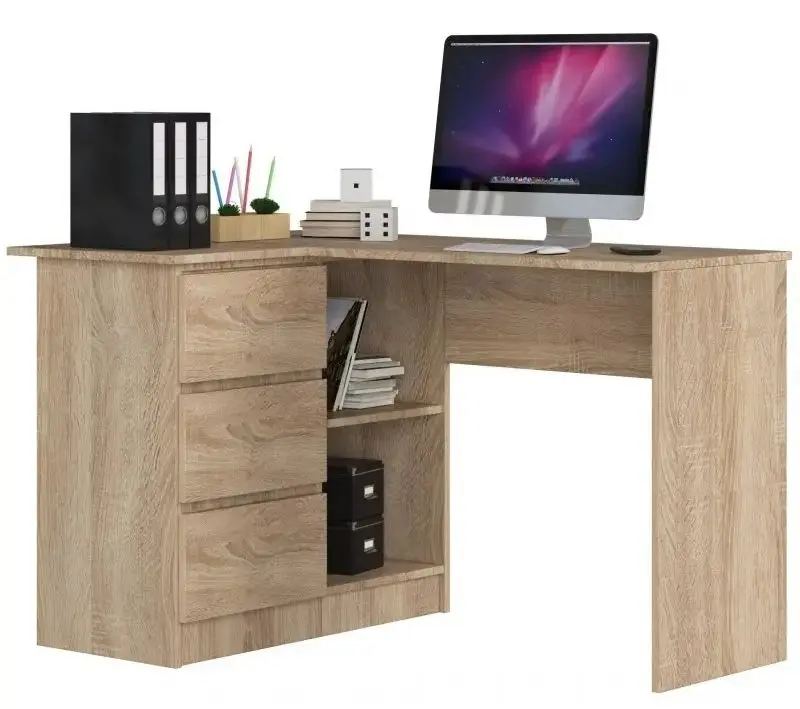 Письменный стол Akord B16 Left (Sonoma Oak)