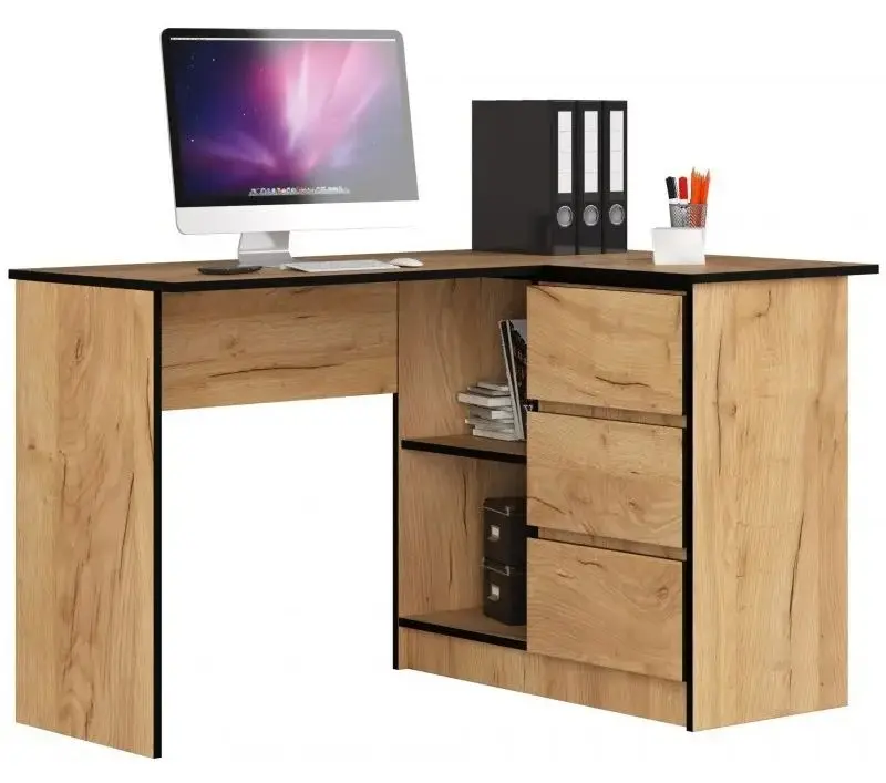 Письменный стол Akord B16 Right (Craft Oak)