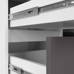 Masa de birou Akord B20 CLP Left (White/Graphite) Thumb