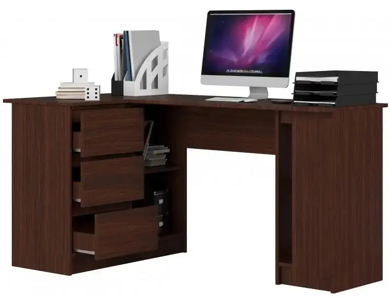 Masa de birou Akord B20 Left (Wenge)