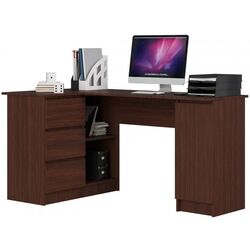 Masa de birou Akord B20 Left (Wenge) Thumb