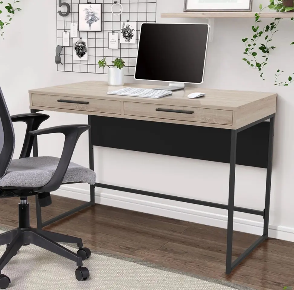 Masa de birou AMF Campari CR1200 (Natural/Black)