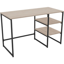 Masa de birou AMF Jet JT1200 (Sonoma Oak/Black) Thumb