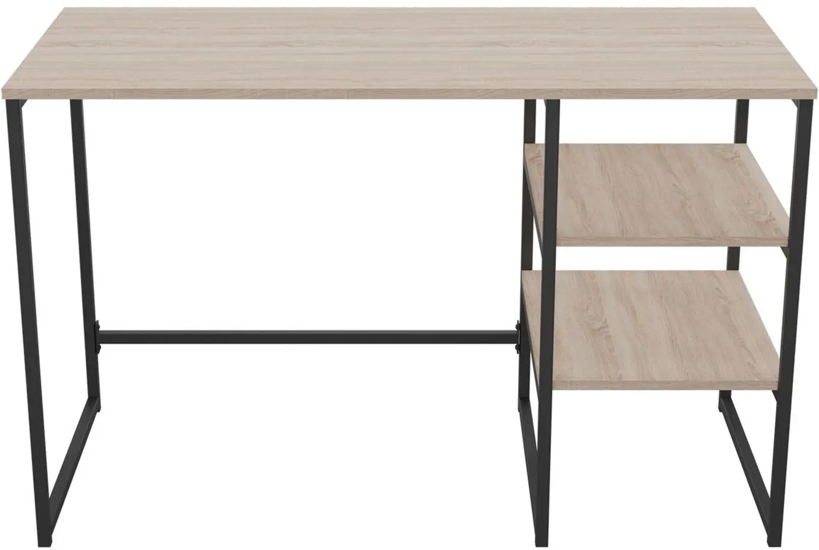 Masa de birou AMF Jet JT1200 (Sonoma Oak/Black)