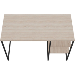 Masa de birou AMF Jet JT1200 (Sonoma Oak/Black) Thumb