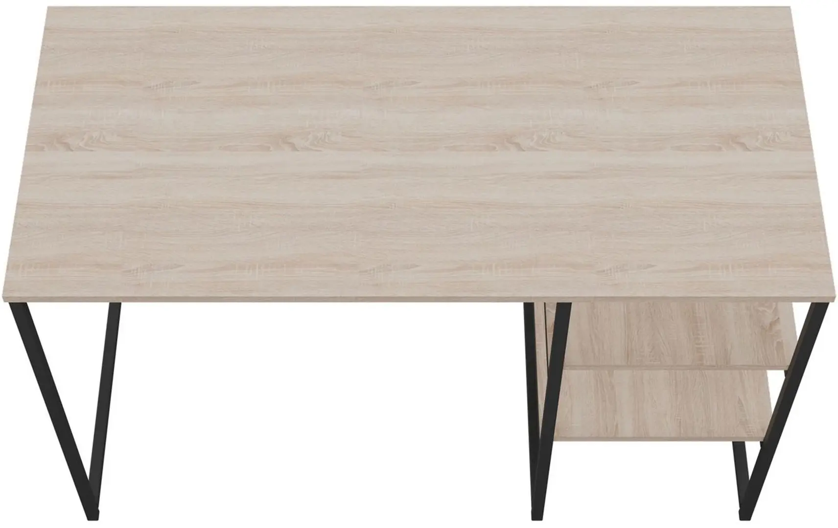 Masa de birou AMF Jet JT1200 (Sonoma Oak/Black)