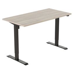 Письменный стол регулируемый AMF ET114 70x140 (Gray/Black) Thumb