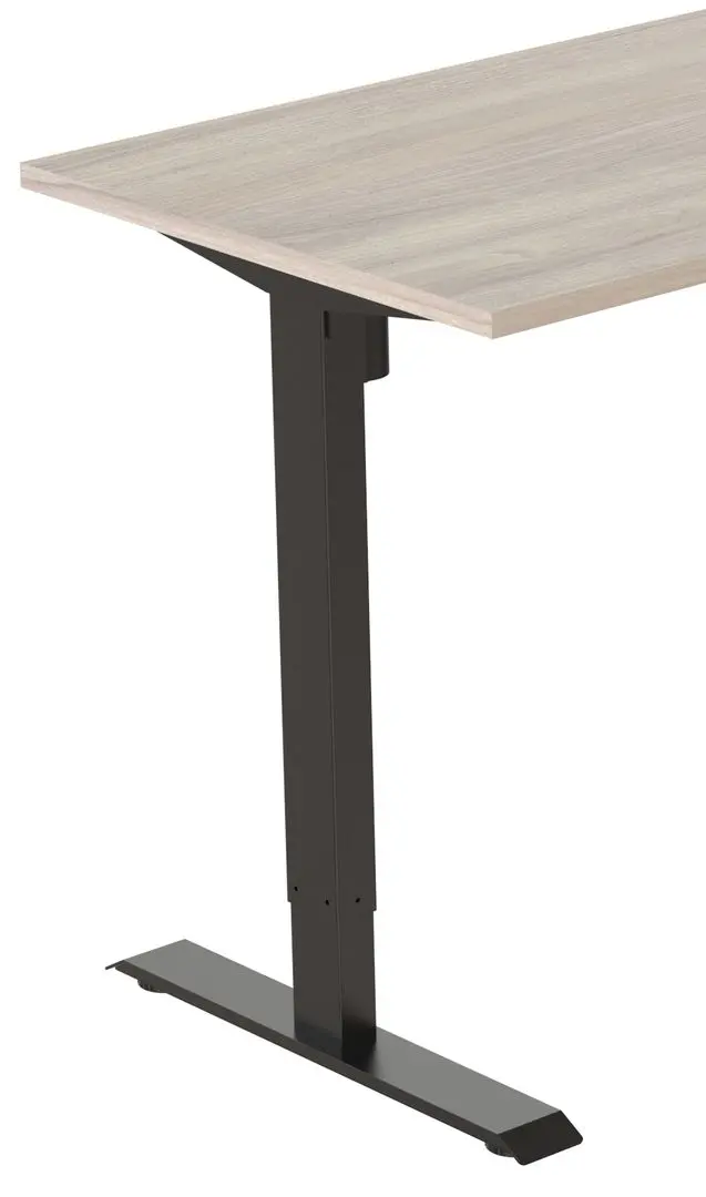 Письменный стол регулируемый AMF ET114 70x140 (Gray/Black)