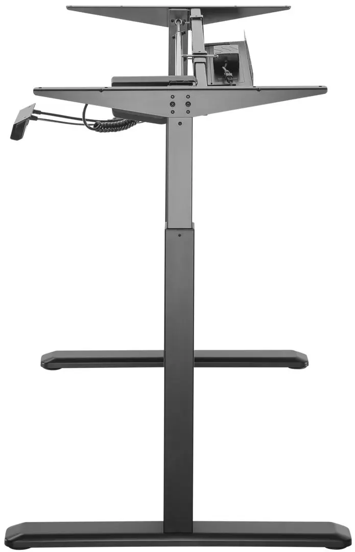 Masa de birou reglabila Blackmount BM-S03-22DB-Halifax138x67 (Wood/Black)