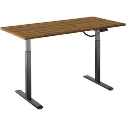 Masa de birou reglabila Blackmount BM-S03-22DB-Sherman138x67 (Wood/Black)