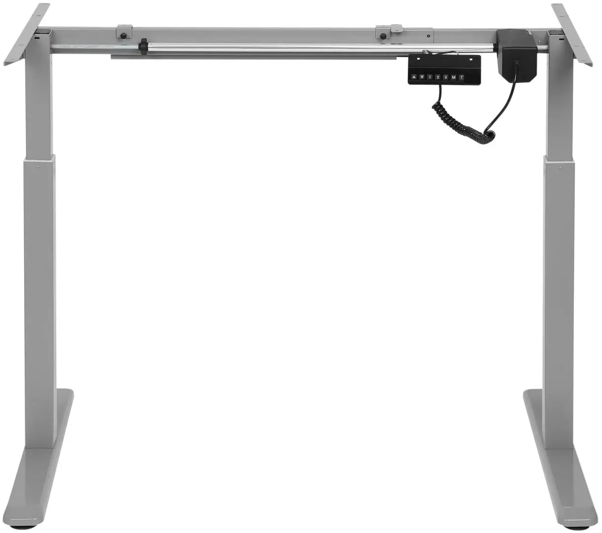 Masa de birou reglabila Blackmount BM-S03-22DG-Sherman138x67 (Wood/Gray)