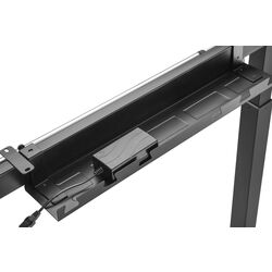 Masa de birou reglabila Blackmount BM-S03-22DW-Halifax138x67 (Wood/White) Thumb