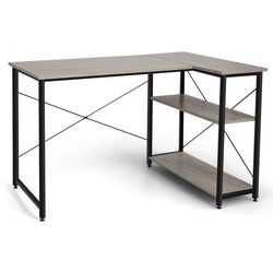 Masa de birou Costway CB10121GR (Grey/Black) Thumb