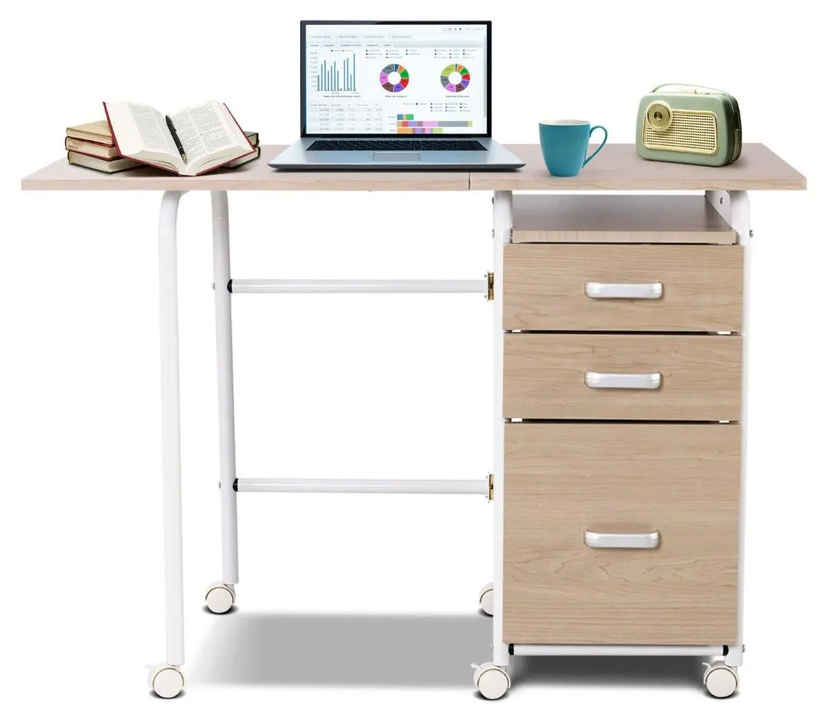 Masa de birou Costway CB10359NA (Natural)