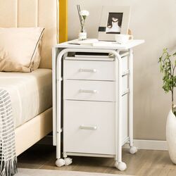 Письменный стол Costway CB10359WH (White) Thumb