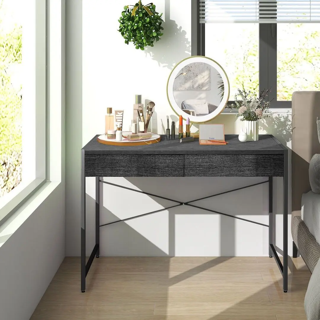 Masa de birou Costway CB10391DK (Black)