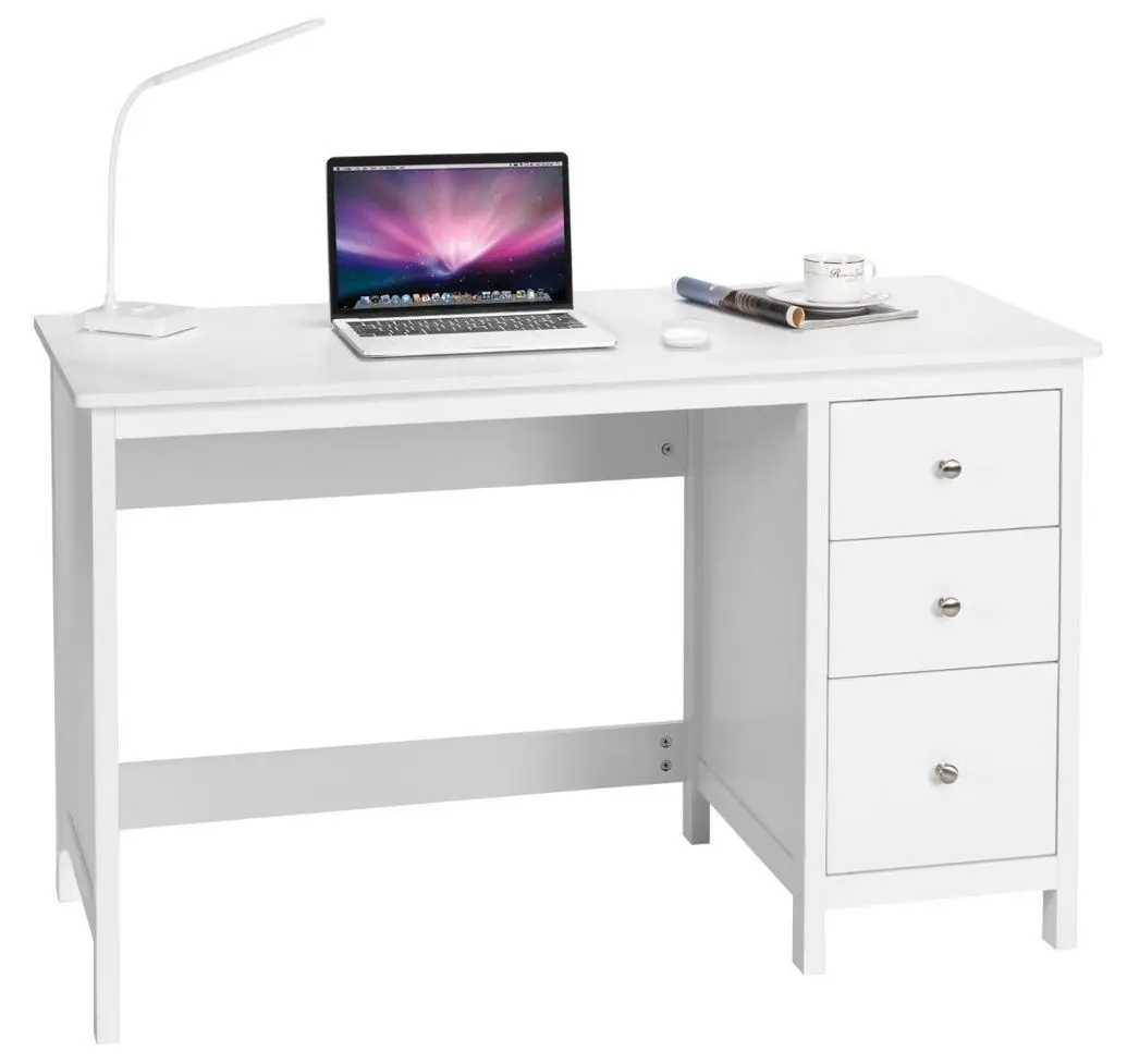 Masa de birou Costway CB10414WH (White)