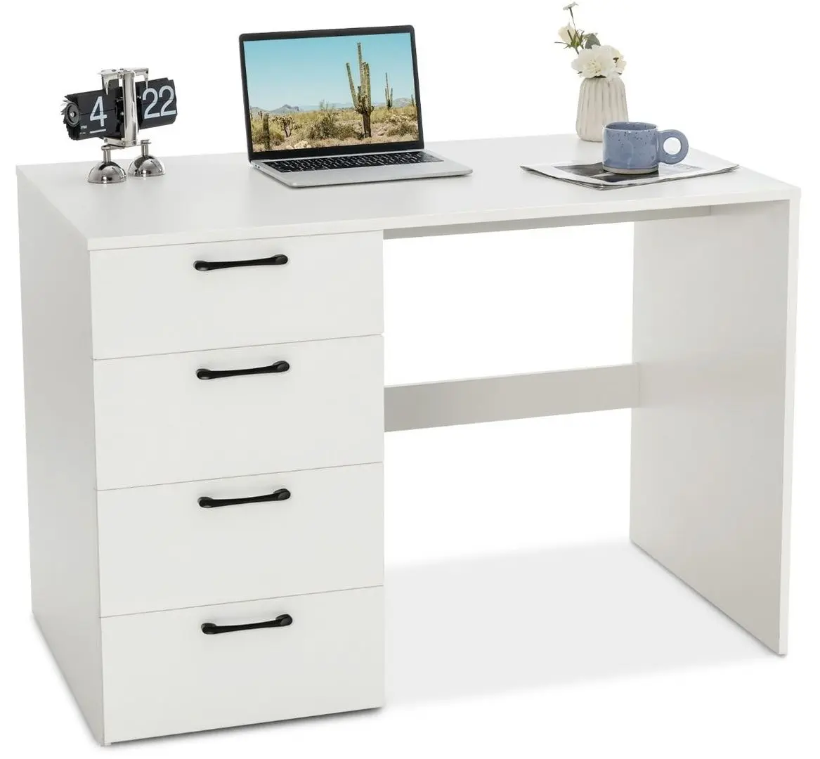 Masa de birou Costway CB10435WH (White)