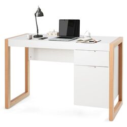 Письменный стол Costway CB10449WH (White) Thumb