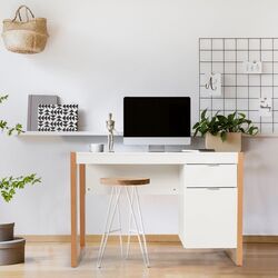 Письменный стол Costway CB10449WH (White)