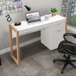 Письменный стол Costway CB10449WH (White) Thumb