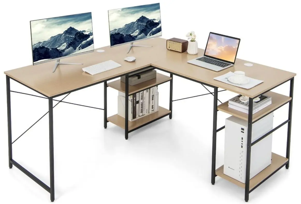 Письменный стол Costway CB10462NA (Natural)