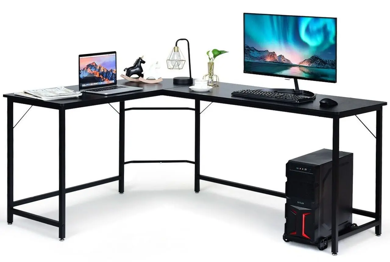 Письменный стол Costway HW61782BK (Black)