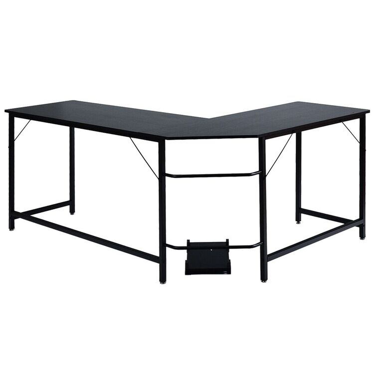 Masa de birou Costway HW61782BK (Black)